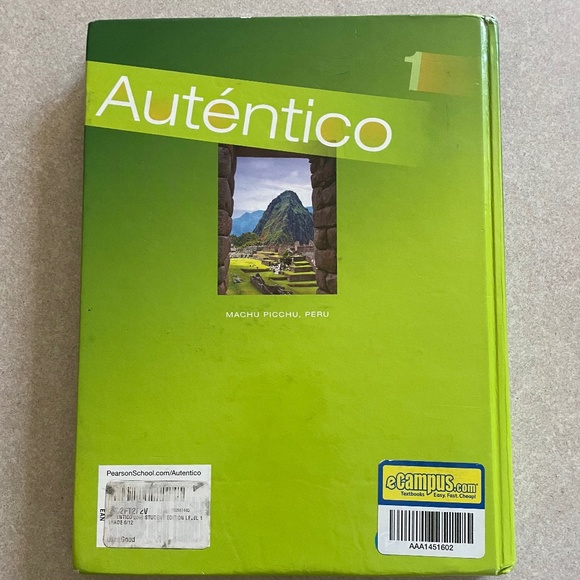 Pearson autentico vol 1, resource & vocabulary workbooks high school - Picture 5 of 9